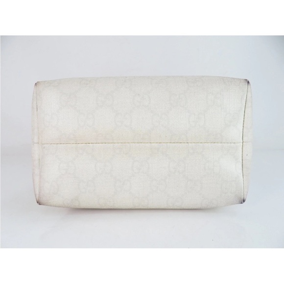 Gucci Cream and Red Love Tote - Picture 5 of 14